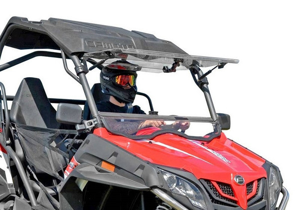 CFMoto ZForce Scratch Resistant Flip Windshield by SuperATV FWS-CF-ZF800EX-70