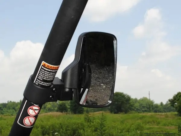 DYSO Racing Side Mirrors + Center Mirror For CFMOTO ZFORCE 500 800 950 1000 – 3-Piece Set, Black