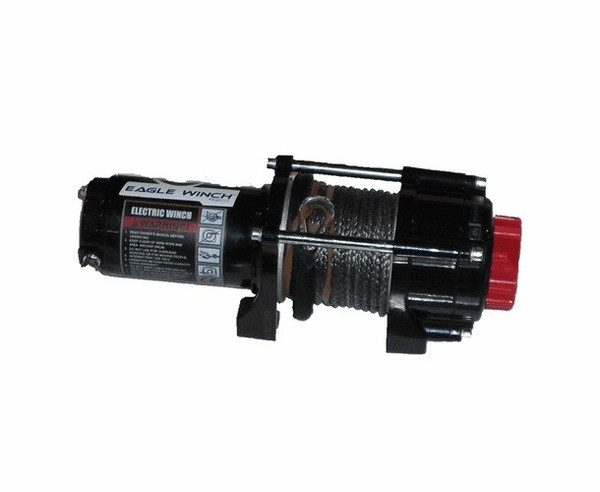 CFMoto 3500 Lb. Winch - 3/16" Synthetic Rope by Eagle Plow