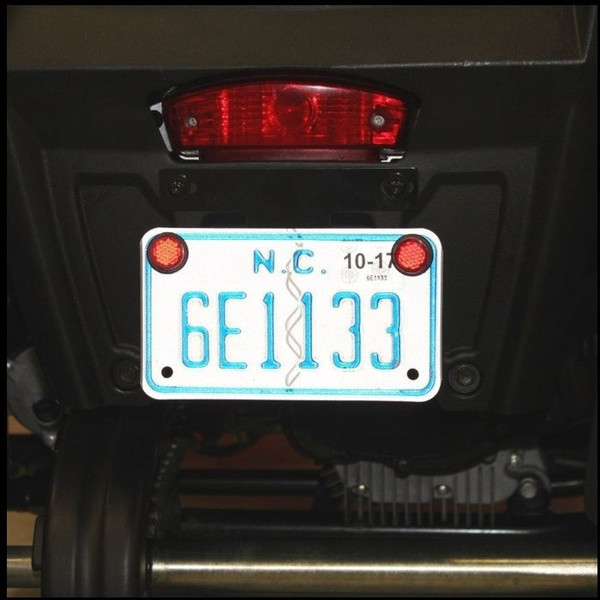 CFMoto UForce/ZForce License Plate Mount by Custom Dynamics - CD-UTV-LPF-MT-ECFO