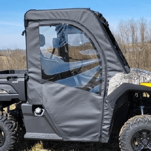 CFMoto UForce Soft Full Doors with Zippered Windows by 3 Star Industries