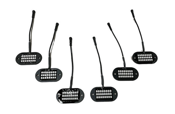 CFMoto UForce / ZForce 187 Style Rock Lights 2.0 With Control Harness by 5150 Whips