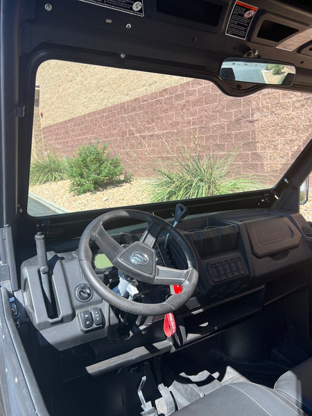 CFMoto UForce 1000 Front Windshield by Dirt Warriors Accessories 