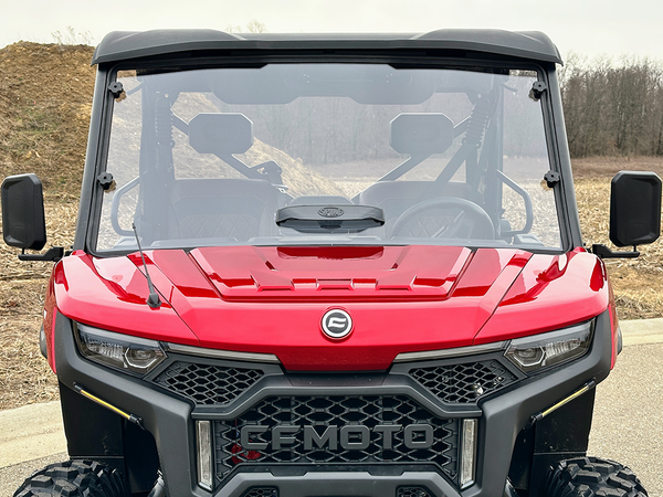CF Moto U10 Pro Full Hard Coat Front Windshield W/Vent by Spike