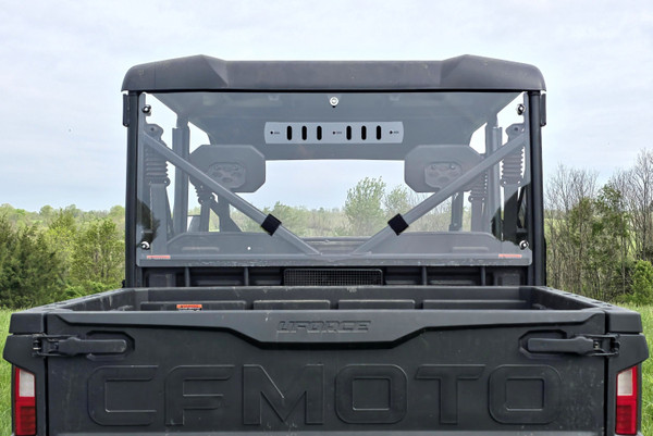 CFMoto UForce 800 XL- 1 Pc Lexan Back Panel w/Vent Options by 3 Star Industries