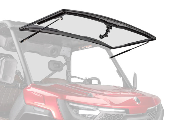 CFMOTO UForce U10 Pro Scratch-Resistant Flip Windshield by SuperATV