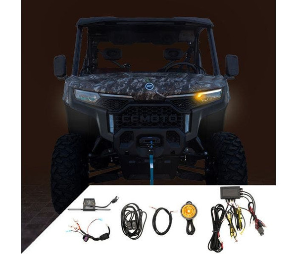 CFMoto U10 Factory Blinker Auto Cancel Turn Signal Kit by Ravek