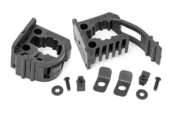 CFMoto Offroad 5/8"-1 3/8" (2-Clamps) Rubber Molle Panel Clamp Kit by Rough Country