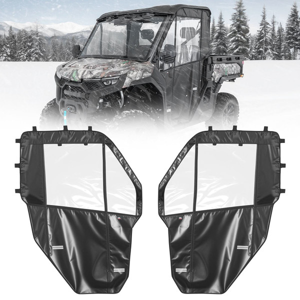 CFMOTO UFORCE U10 Pro Soft Full Doors Cab Enclosure by Kemimoto