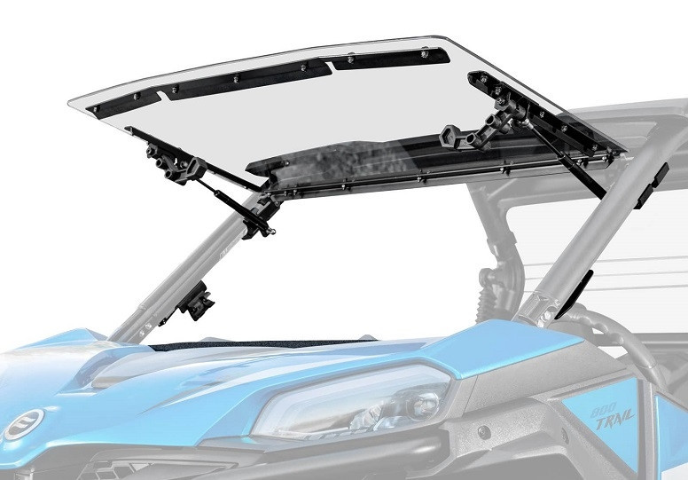 CFMoto ZForce 950 Sport Scratch-Resistant Flip Windshield by
