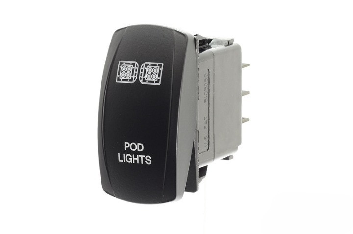 スイッチライト CFMoto UForce / ZForce Pod Lights Rocker Switch by XTC Power