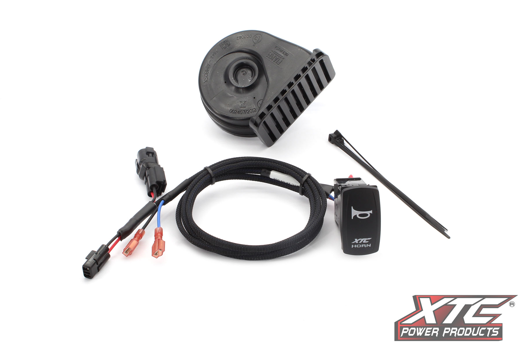 CFMOTO UFORCE U10 Pro Plug and Play Horn Kit with Blue LED Lit
