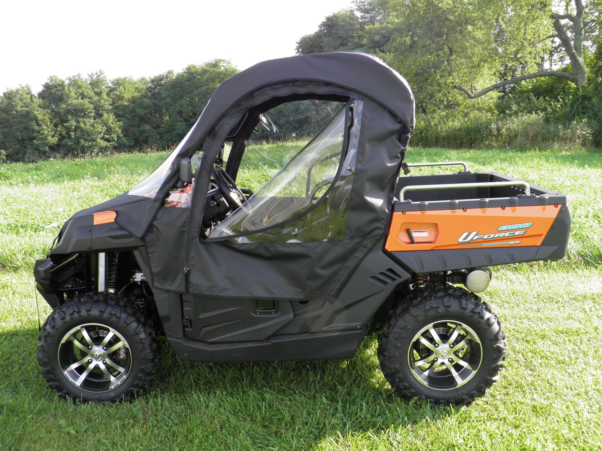 CFMoto UForce 500/800 Full Cab Enclosure with Vinyl Windshield