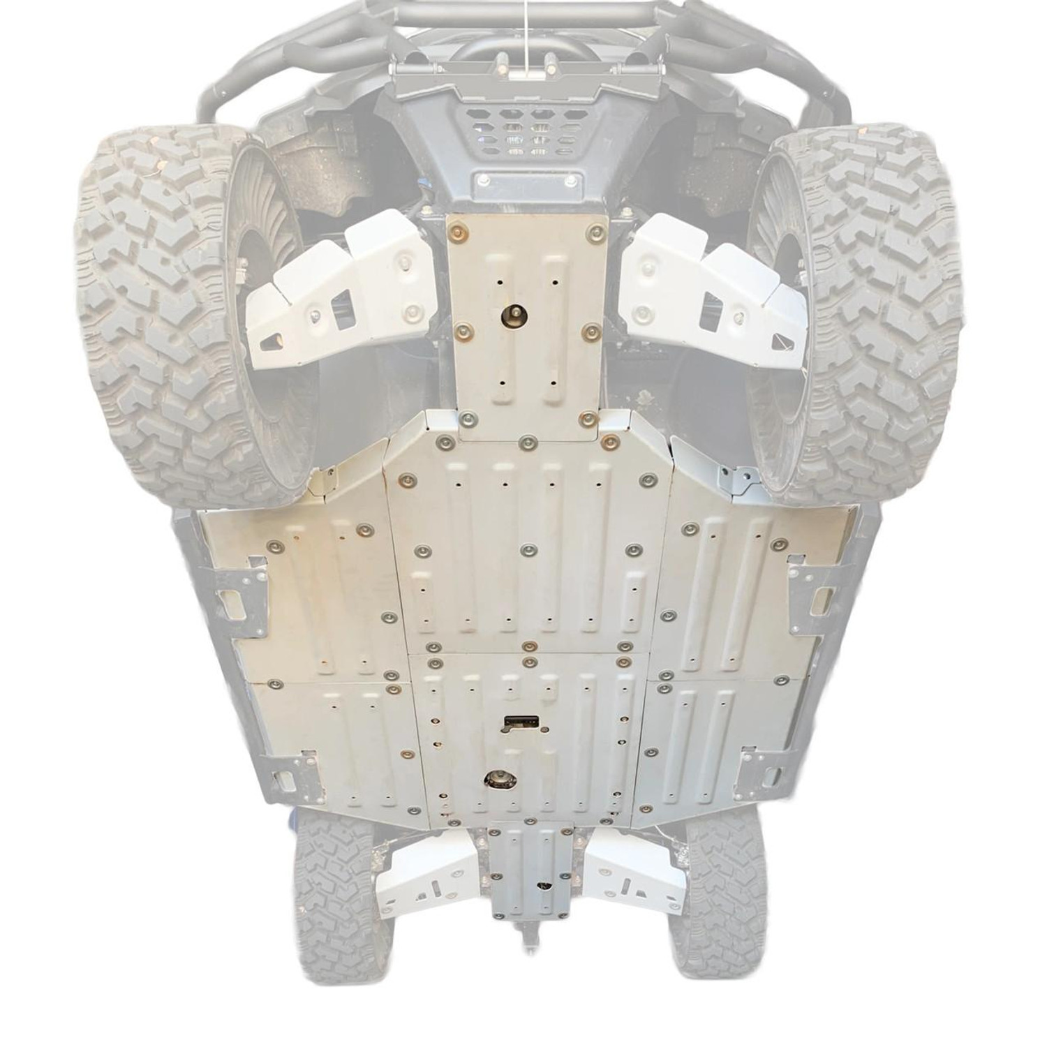 CFMoto UForce 600 Alloy Central Skid Plate by Rival Powersports