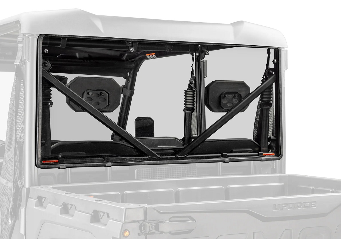F様オーダー CFMOTO UForce 600/800 XL Rear Windshield by SuperATV - RWS-CF