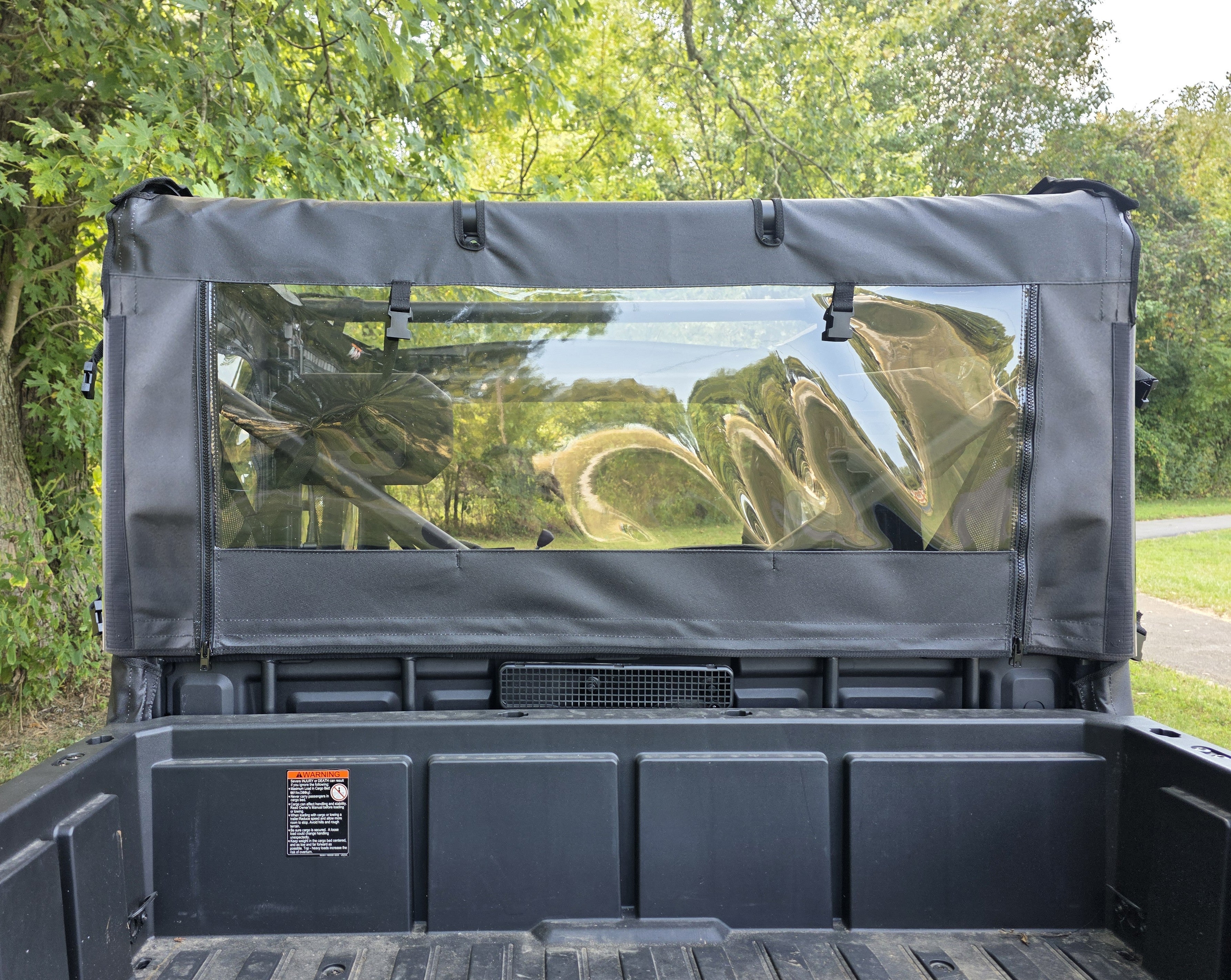CFMoto UForce 800XL - Heavy-Duty Canvas Back Panel by 3 Star