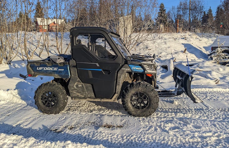 Buyer's Guide A Comprehensive Look At Snow Plows For Your CFMoto