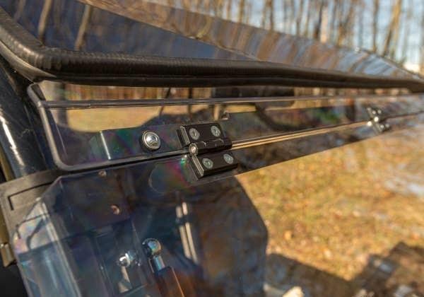 CFMoto UForce 500 Scratch-Resistant Flip Windshield by SuperATV