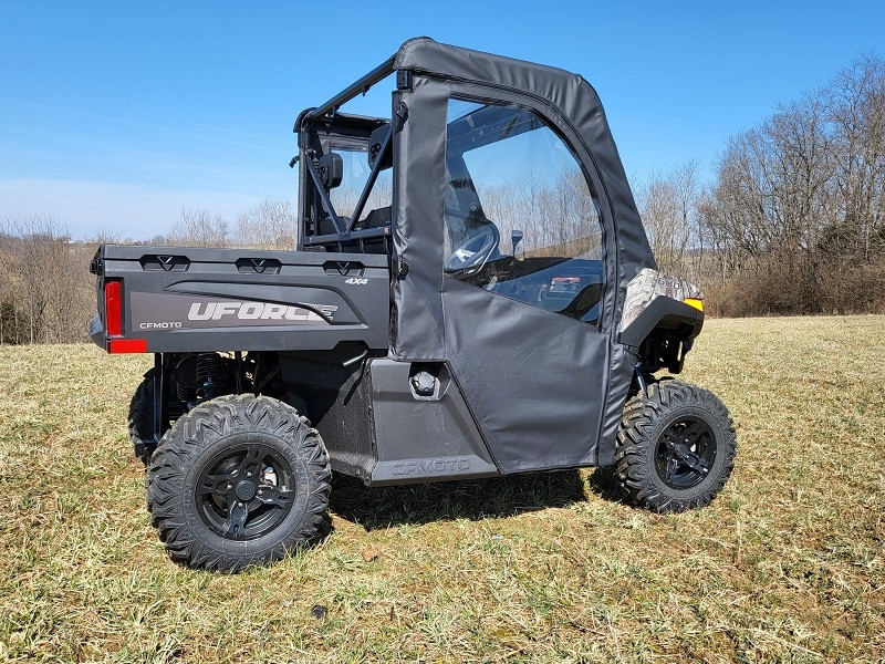 CFMoto UForce 600 Doors with Optional Zip Windows by 3 Star Industries