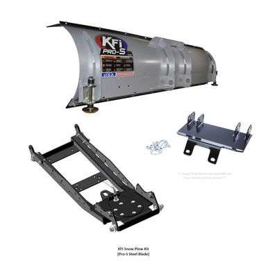 CFMoto ZForce 800/1000/500 Heavy Duty Snow Plow Kit by KFI - KFI