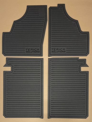 CFMOTO U10 XL PRO Front Rubber Floor Mats and Rear Cargo Mat Kit