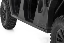 オーダー受付　生地④ CF Moto Zforce 800/1000 Aluminum Lower Door Inserts – Black, Made
