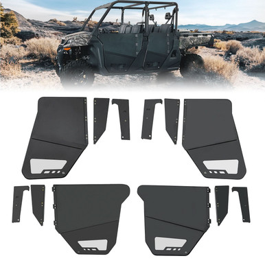 CFMOTO UForce 1000XL 4PCS Aluminum Half Doors by Kemimoto - B0102