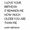 I Love Your Birthday