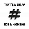 Sharp Not Hashtag