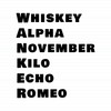 Whiskey Alpha