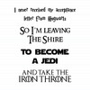 Take The Iron Throne