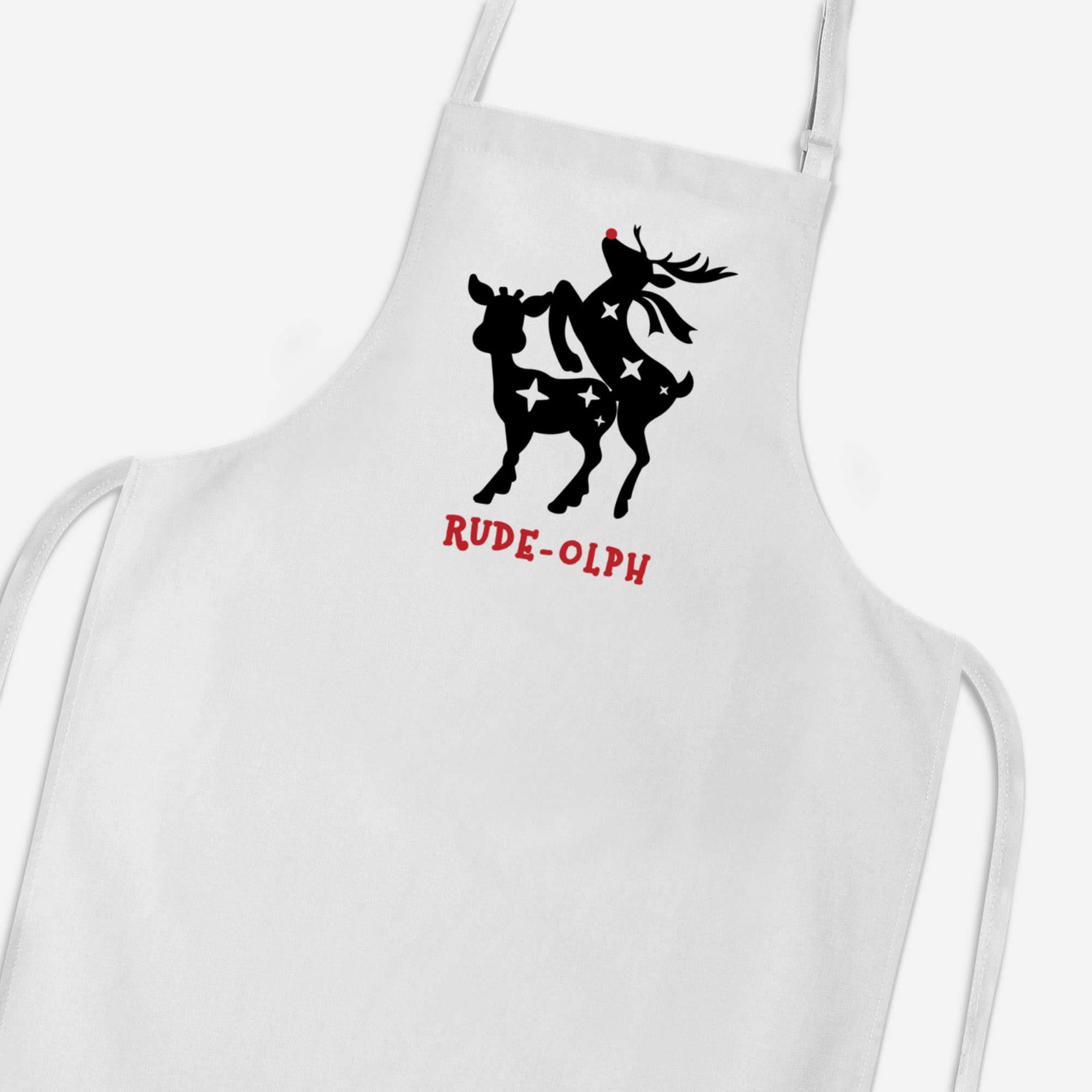 Rude-olph Apron - Rude Aprons - Slightly Disturbed
