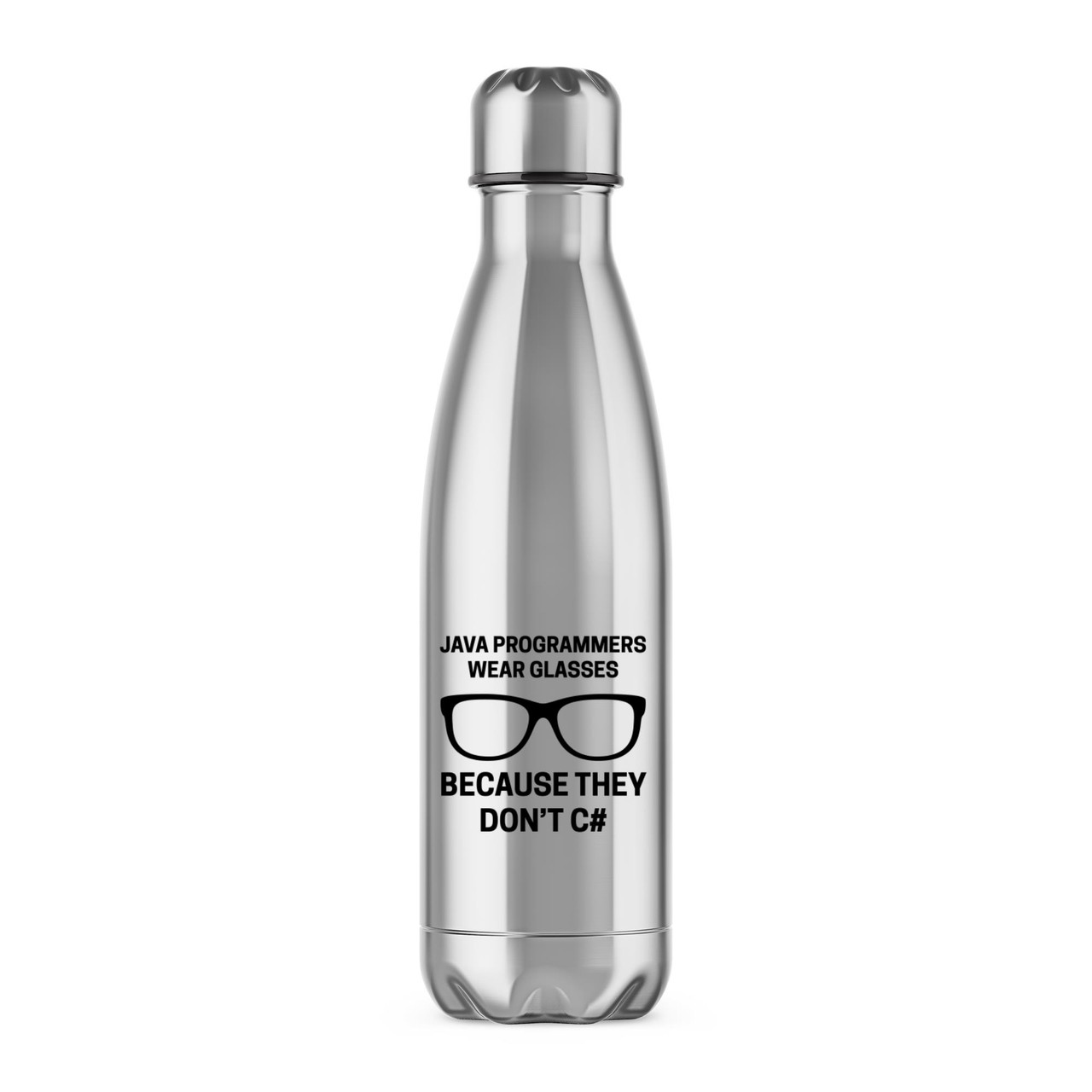 Java Programmers Bottle - Geeky Bottles - Slightly Disturbed