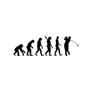 Evolution Of A Golfer