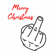 Merry Christmas Middle Finger
