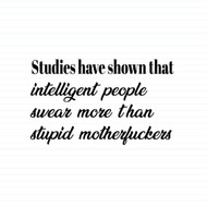 Intelligent People Swear More