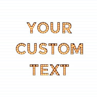 Personalised Text Lights