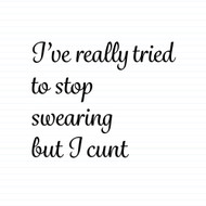 I've Really Tried to Stop Swearing But I Cunt
