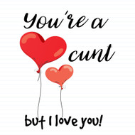 You're A Cunt But I Love You!
