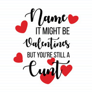 Personalised Valentines Swearing