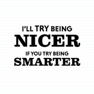 Try Being Smarter