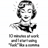 Using Fuck Like A Comma