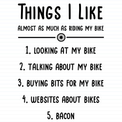 Things I Like My Bike