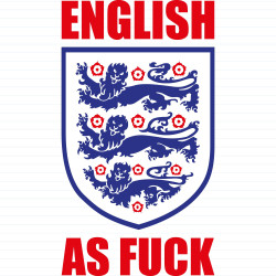 English As Fuck Three Lions