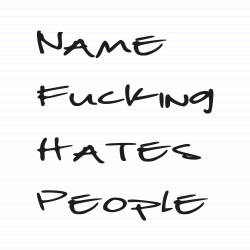 Personalised Fucking Hates People