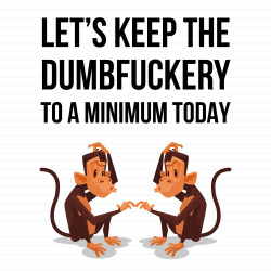 Dumbfuckery To A Minimum