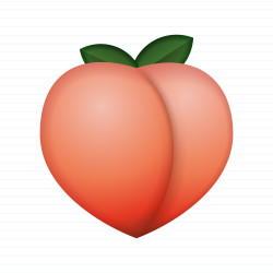 Peach Emoji