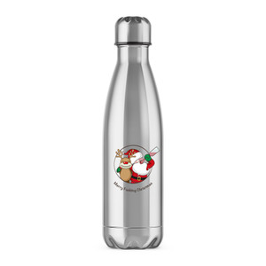 Merry Fucking Christmas Santa - Rude Water Bottles - Slightly Disturbed - Image 1 of 2