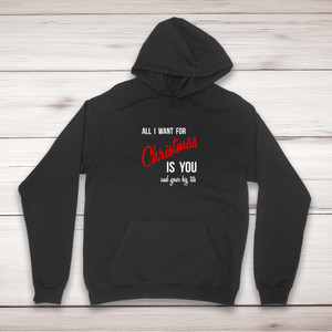 All I Want For Christmas - Rude Hoodies - Slightly Disturbed - Image 1 of 4