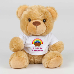 A Gay In A Manger - Rude Swear Bear - Slightly Disturbed - Image 1 of 2
